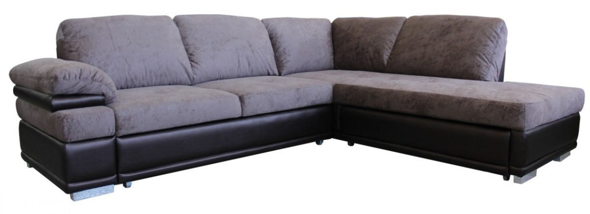 Угловой диван «Арена» вар. 3mL.5АR, ткани: 519+167_20 группа