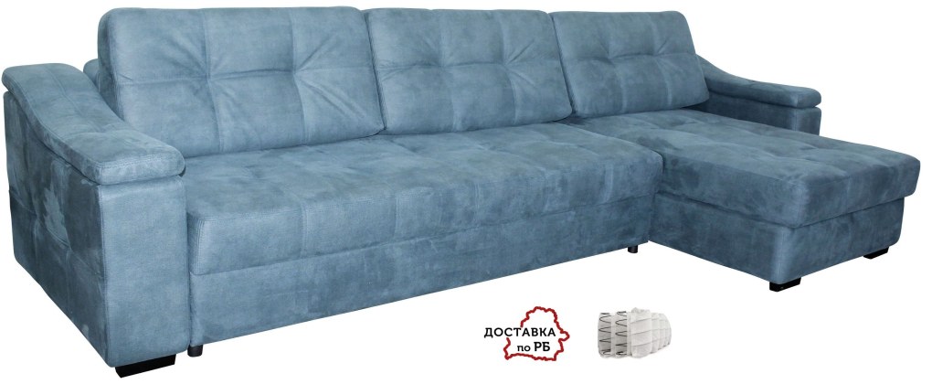Угловой диван Инфинити вар 3mLR.8mR., ткань 35070 22 группа
